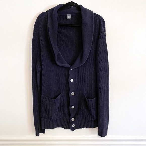 Eleventy Chunky Knit Cardigan Sweater XXL - Picture 9 of 13